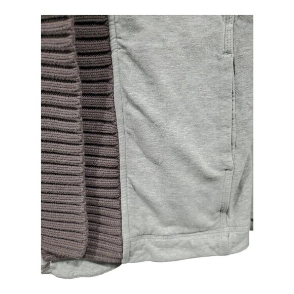 Lululemon Women’s Bliss Break Wrap Jacket Yoga Gray  French Terry Size 4 - Picture 5 of 10